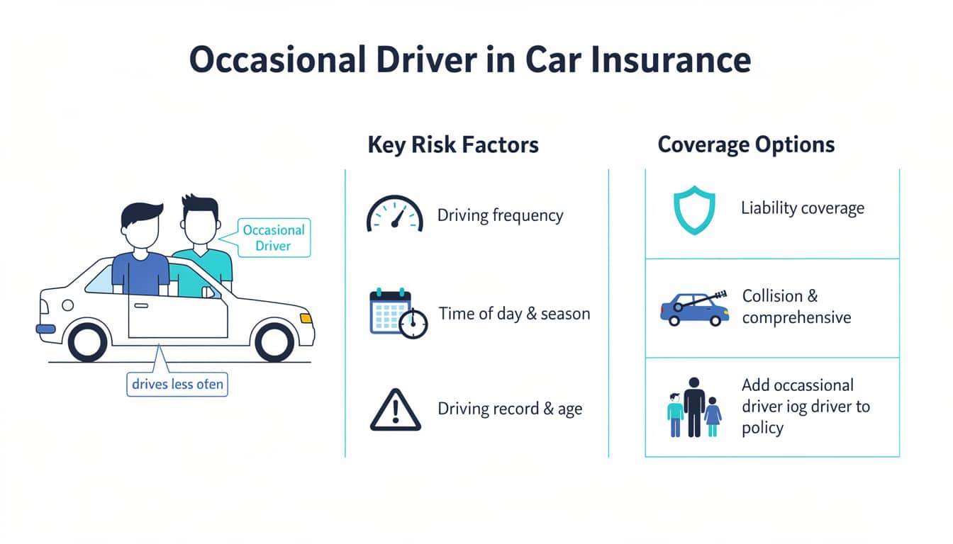 découvrez comment choisir une assurance auto adaptée aux conducteurs occasionnels et bénéficiez d'une couverture optimale sans payer trop cher.