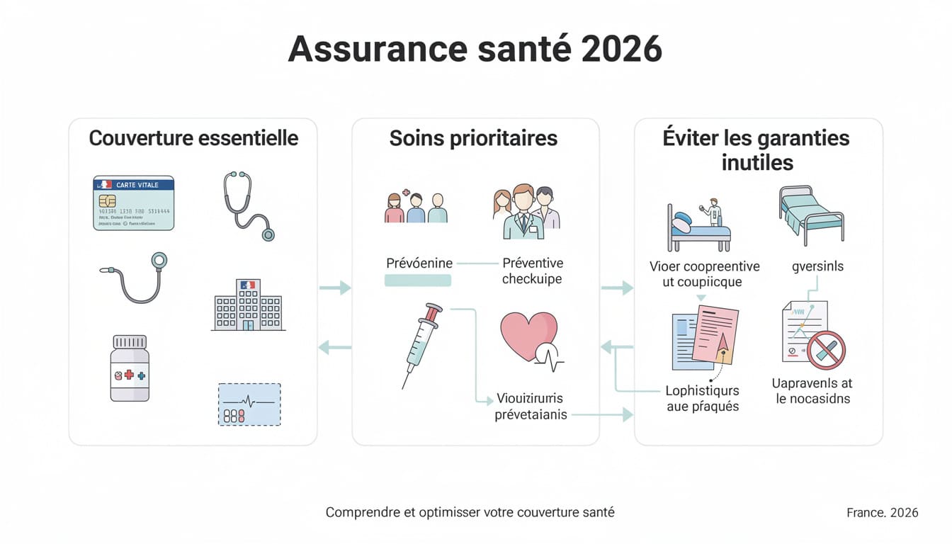 découvrez comment choisir une mutuelle santé faible consommation en évitant les garanties inutiles pour optimiser vos dépenses santé.