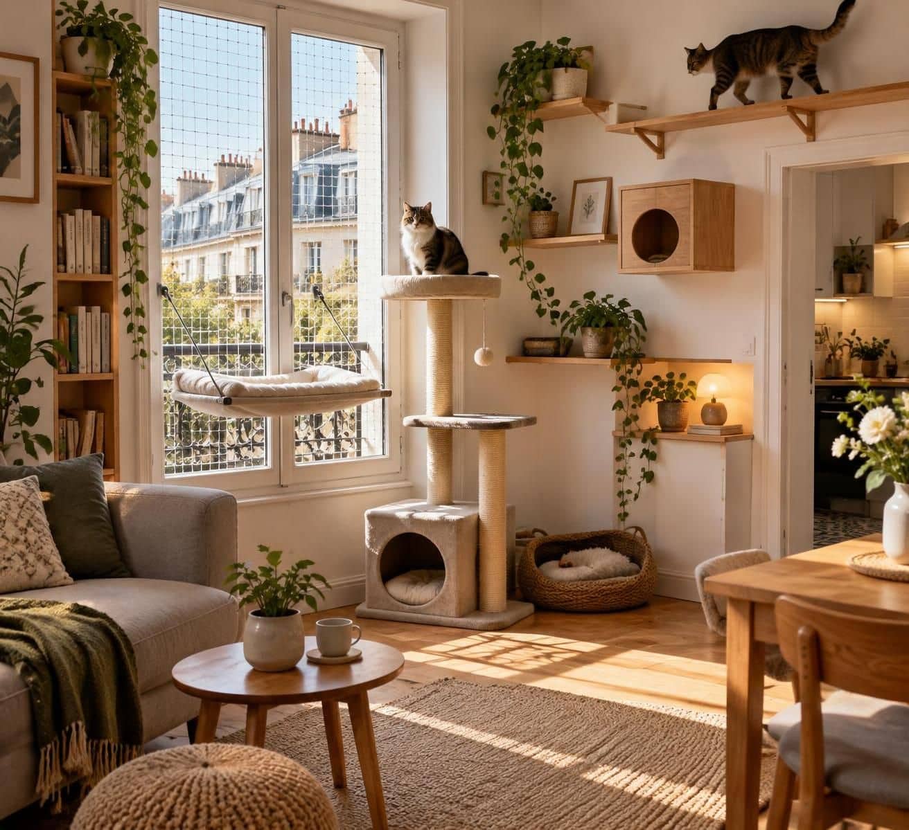 adopter un chat sans balcon, c’est possible ! découvrez les aménagements et astuces pour lui offrir un intérieur sûr, stimulant et confortable.