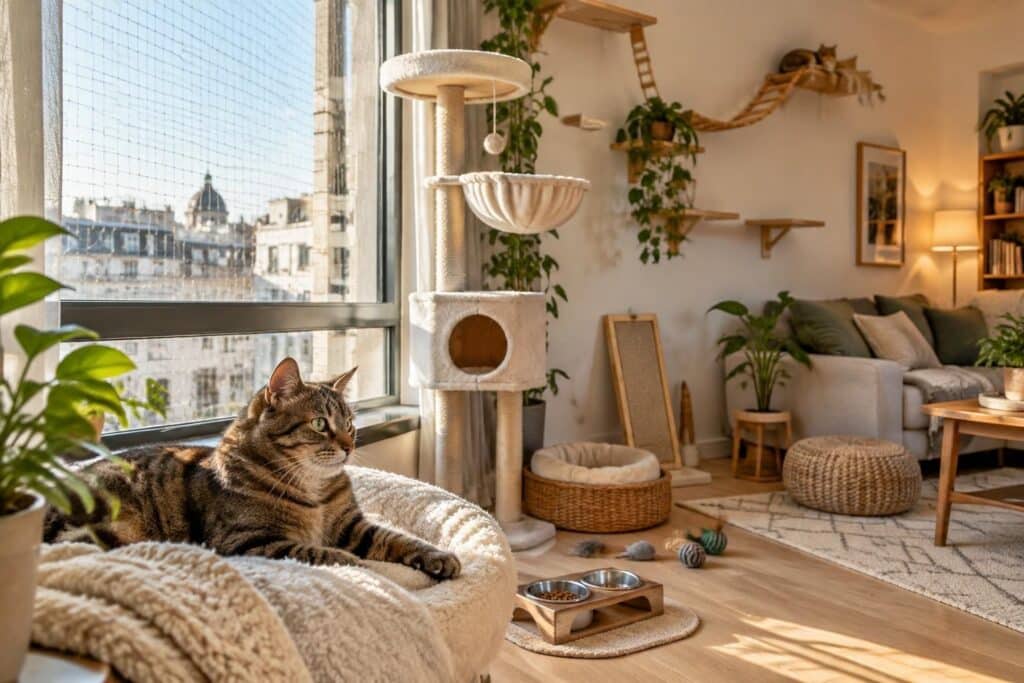 adopter un chat en appartement sans balcon, c’est possible ! découvrez les aménagements et astuces qui favorisent son bien-être et son épanouissement.