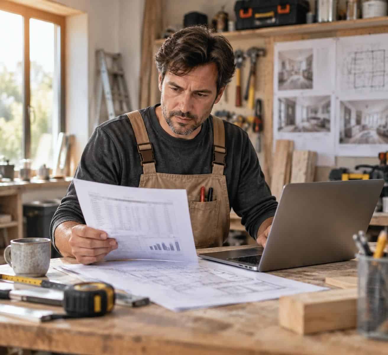 découvrez comment calculer un taux horaire d’artisan rentable en intégrant vos coûts de structure, pour couvrir vos charges sans vous sous-payer.