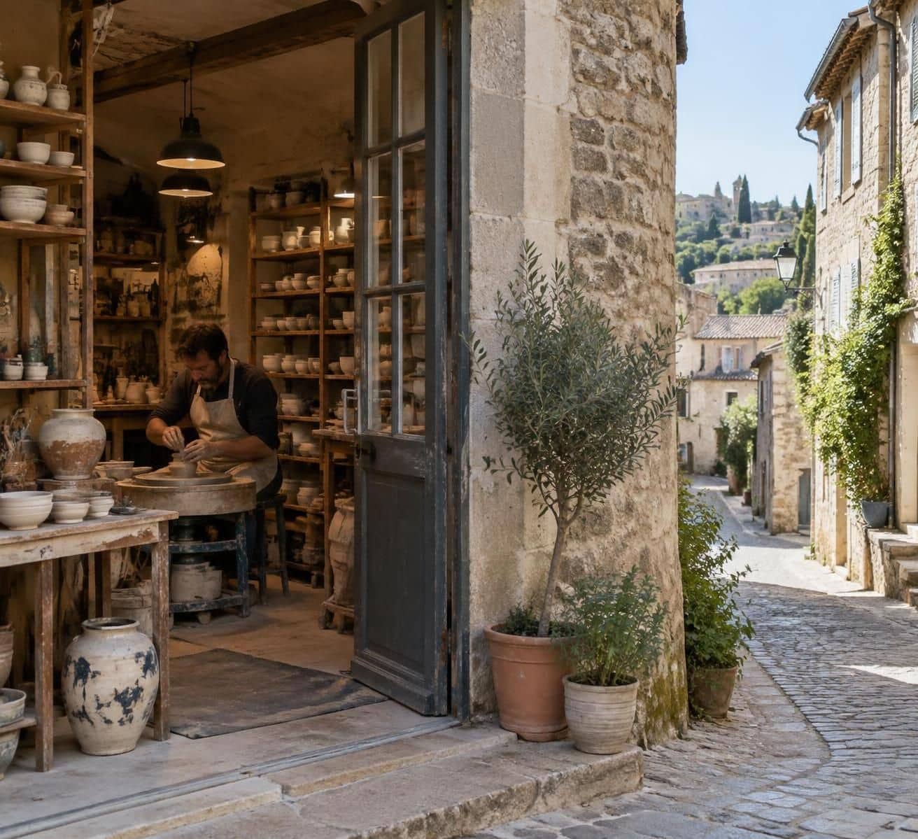 partez à la découverte des villages de potiers, visitez des ateliers ouverts au public et achetez directement des créations artisanales auprès des céramistes.