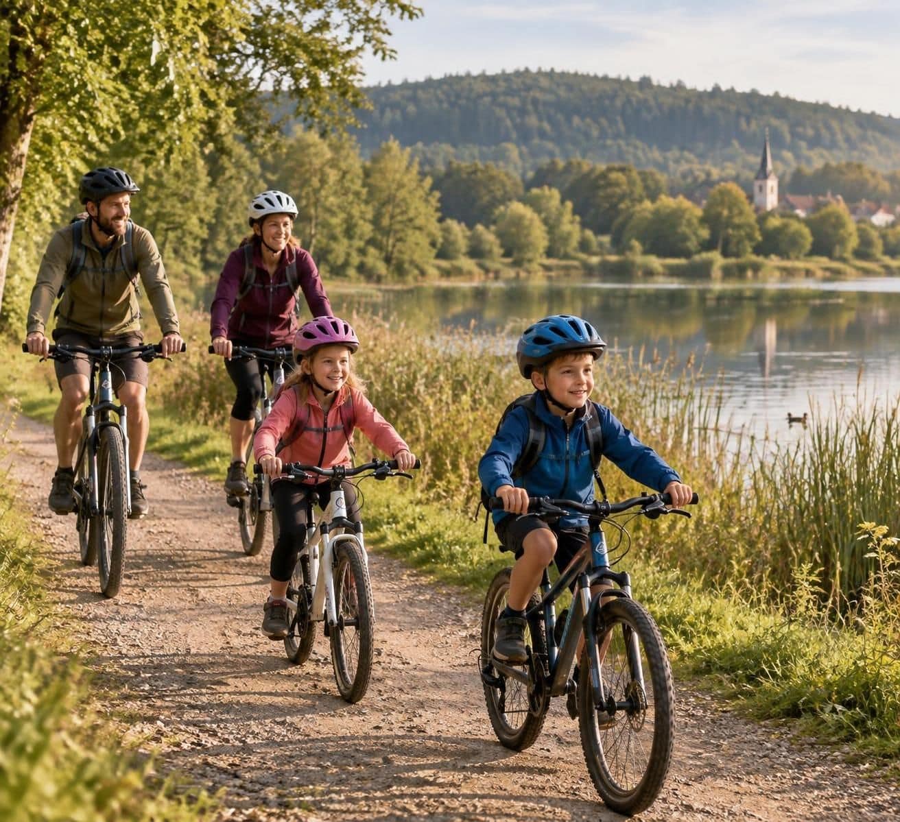 découvrez un itinéraire à vélo autour des étangs de lorraine, pensé pour les familles : étapes courtes, pauses nature et conseils pour pédaler avec des enfants.