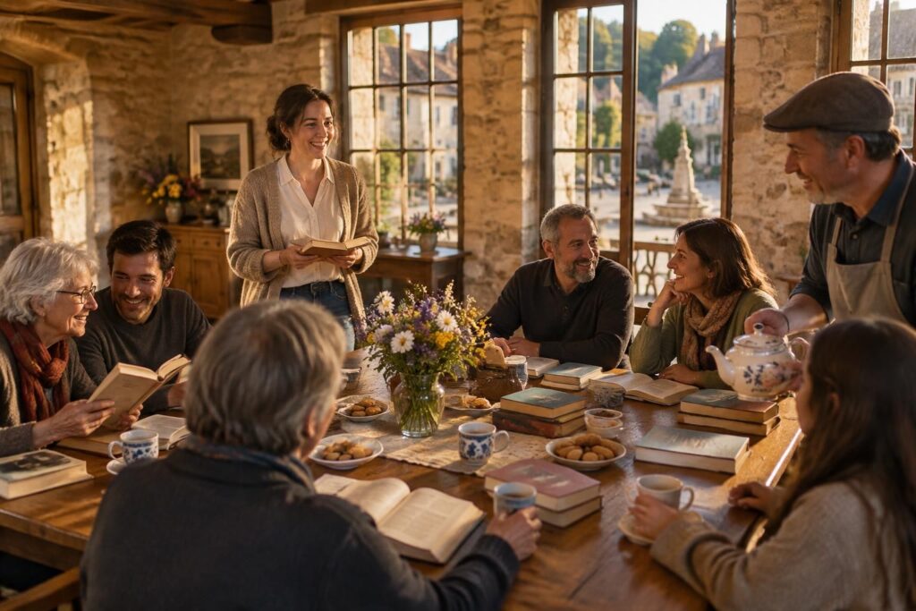 découvrez comment lancer un club de lecture dans un village, créer une dynamique conviviale et réunir les habitants autour du plaisir de lire.