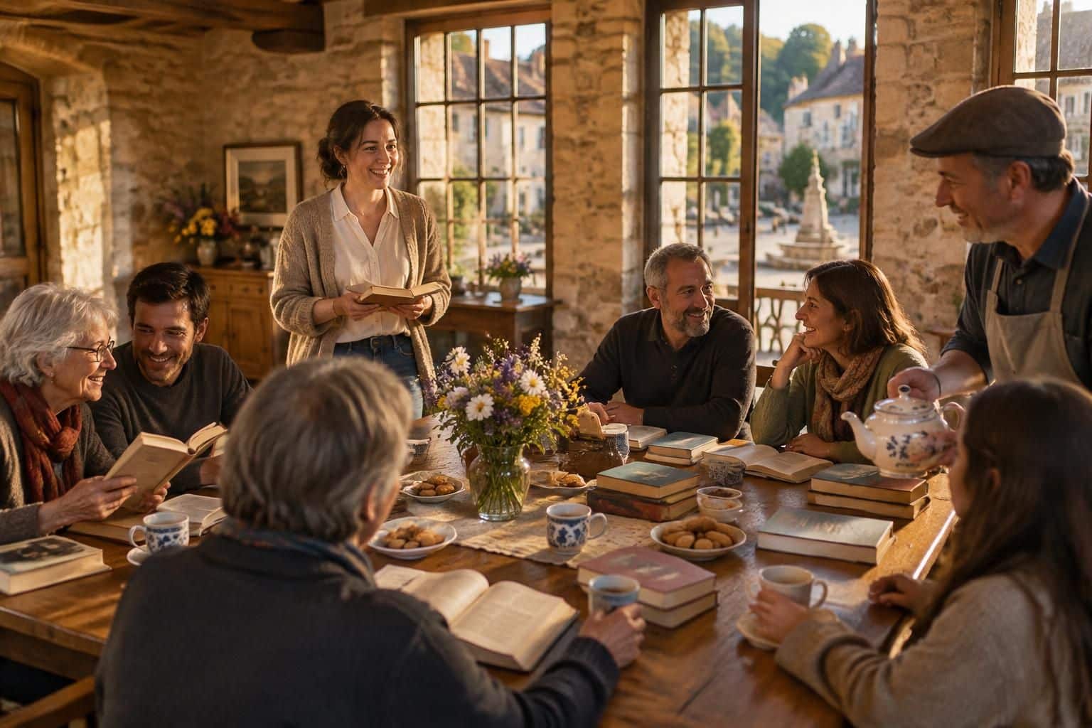 découvrez comment lancer un club de lecture dans un village, créer une dynamique conviviale et réunir les habitants autour du plaisir de lire.