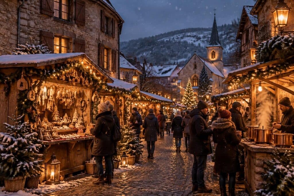 découvrez les marchés de noël des villages français : des escapades authentiques, des traditions locales et une ambiance féerique loin des grandes villes.