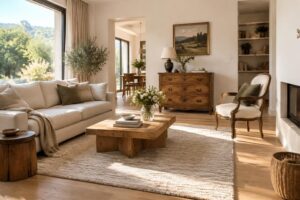 récupérez les meubles d’une maison de famille sans encombrer votre intérieur : faites le tri, choisissez les pièces qui vous ressemblent et intégrez-les harmonieusement.