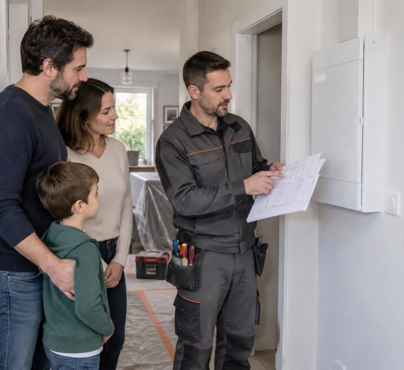 d&eacute;couvrez comment refaire l&rsquo;&eacute;lectricit&eacute; d&rsquo;une maison habit&eacute;e en organisant les coupures pi&egrave;ce par pi&egrave;ce pour limiter les d&eacute;sagr&eacute;ments au quotidien.