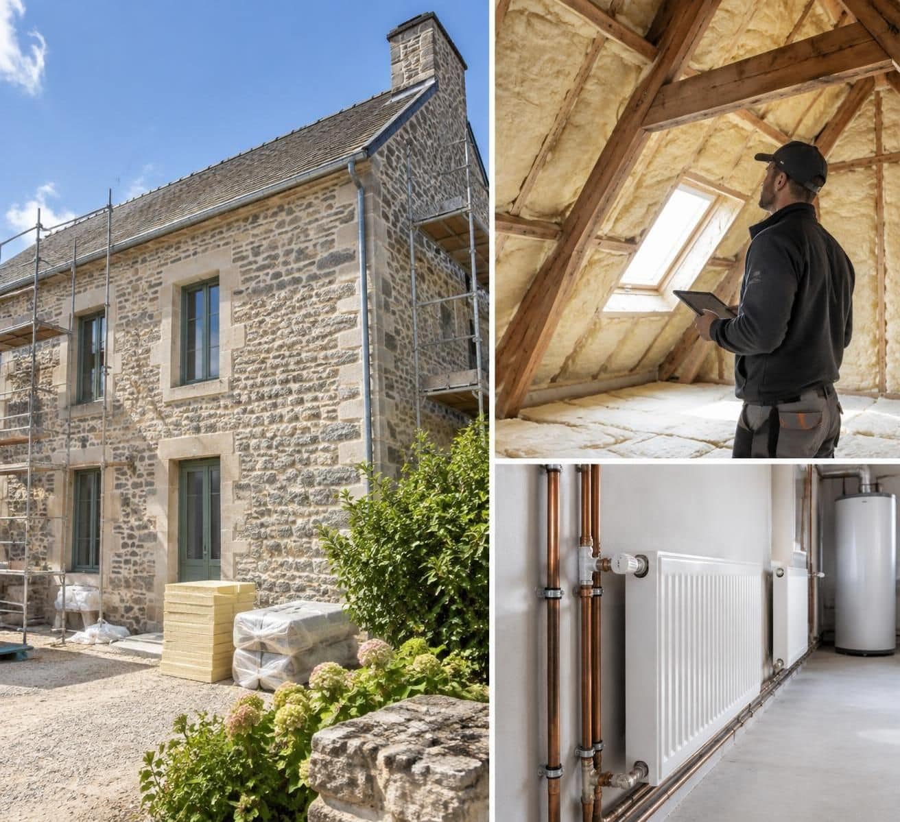 d&eacute;couvrez dans quel ordre remplacer une chaudi&egrave;re fioul dans une maison ancienne mal isol&eacute;e : isolation, chauffage et &eacute;tapes cl&eacute;s pour r&eacute;ussir vos travaux.