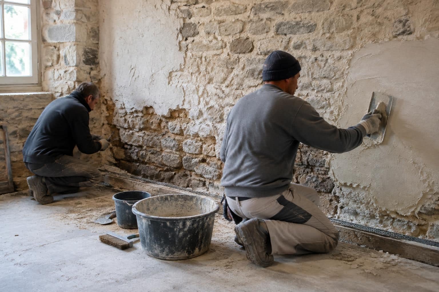 découvrez des solutions efficaces pour traiter les remontées capillaires sur un mur en pierre sans injection chimique et préserver votre bâti.