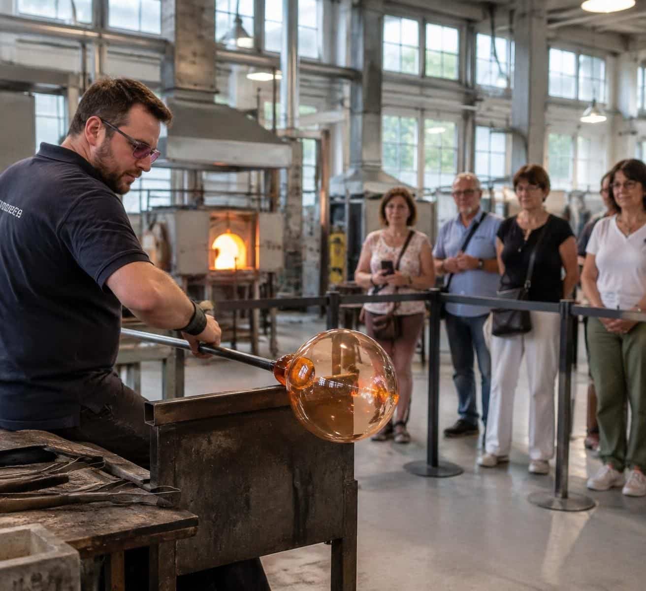 d&eacute;couvrez comment visiter une cristallerie en activit&eacute;, conna&icirc;tre les conditions d&rsquo;acc&egrave;s et assister aux d&eacute;monstrations de soufflage du verre.
