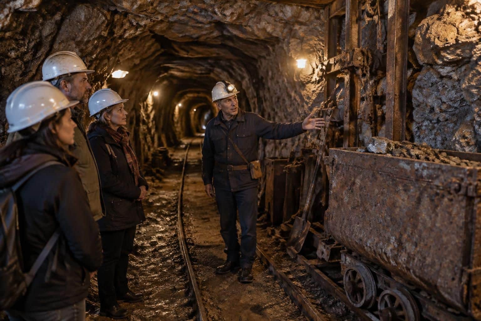 d&eacute;couvrez ce qui vous attend lors de la visite d&rsquo;une ancienne mine de fer reconvertie : galeries, vestiges industriels et exp&eacute;riences touristiques.